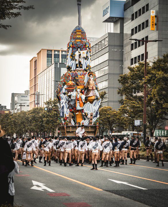 Hakata Gion Yamakasa festival Fukuoka